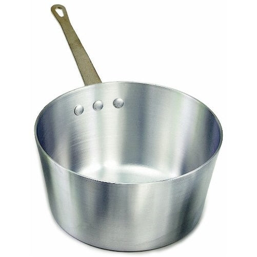 Crestware 5-1/2-Quart Heavy Gauge Aluminum Sauce Pan