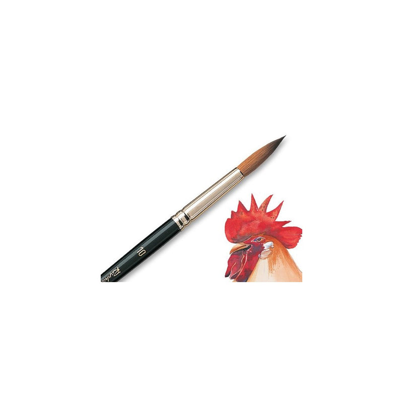 Raphael Kolinsky Sable - Fine Point Round - Size 6