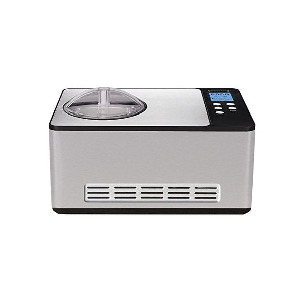 Whynter ICM-200LS Stainless Steel Ice Cream Maker, 2.1-Quart, Silver