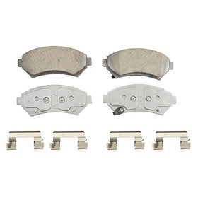 Wagner ThermoQuiet QC699 Ceramic Disc Pad Set With Installation Hardware, Front