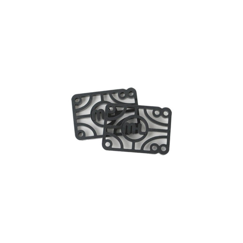 Mini Logo 1/2" Risers Single Set
