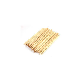 JOVANA 50 pcs Wood Stick Nail Art Orange Cuticle Pusher Remover