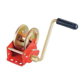 Dayton 12U372 Manual Winch, HD Brake, Load Cap 1200 Lb