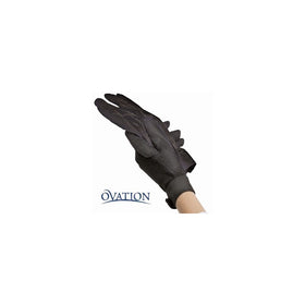 Ovation Sport Cotton Pebble Gloves - BLACK\MEDIUM