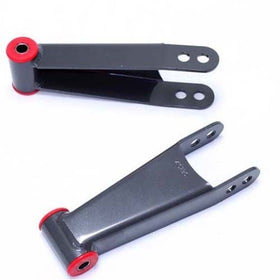 Maxtrac Suspension (410730) 2"-3" Rear Lowering Shackle for GM 2500 Heavy Duty Truck