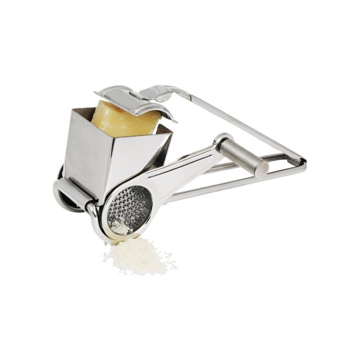 Winco Rotary Cheese Grater with Fine Grating Drum