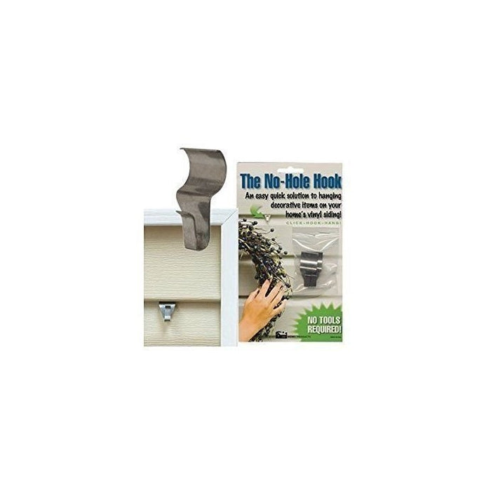 No-Hole Hooks Vinyl Siding Hangers - Low Profile- 4PK