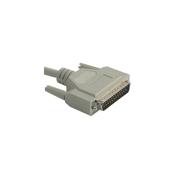 C2G 02801 DB25 Male to Centronics 36 Male Parallel Printer Cable, Beige (15 Feet, 4.57 Meters)