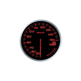 Defi DF10402 Advance BF Oil Temperature Gauge, Red, 60mm
