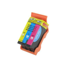 ECOMAX Compatible High Yield Dell Series 23 T106N Tri-Color Printer Ink Cartridge for Dell All-In-One Printer V515w