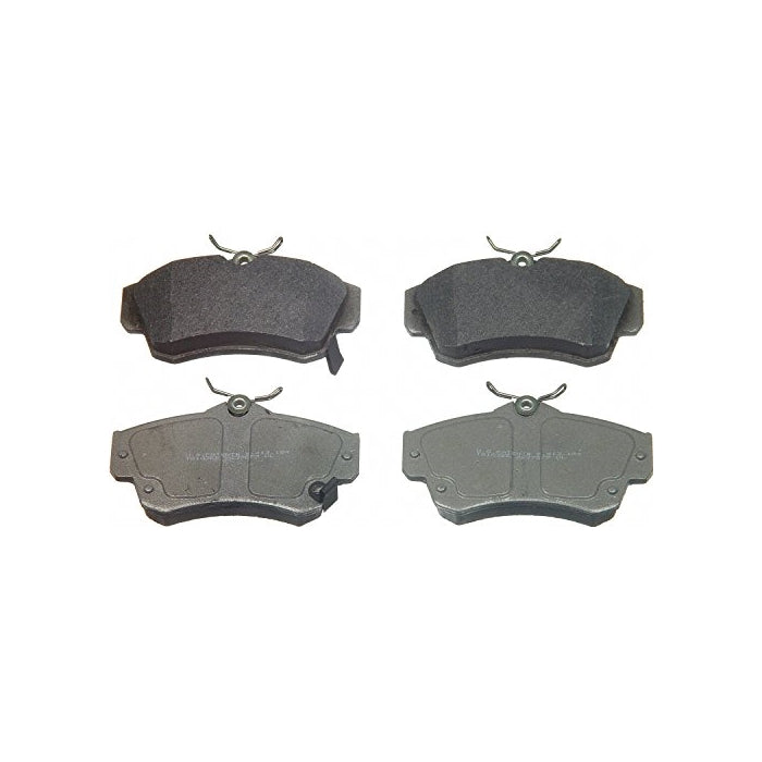 Wagner ThermoQuiet MX841 Semi-Metallic Disc Pad Set, Front