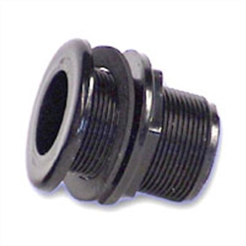 Lifegard Aquatics 1-Inch Double Threaded Bulkhead