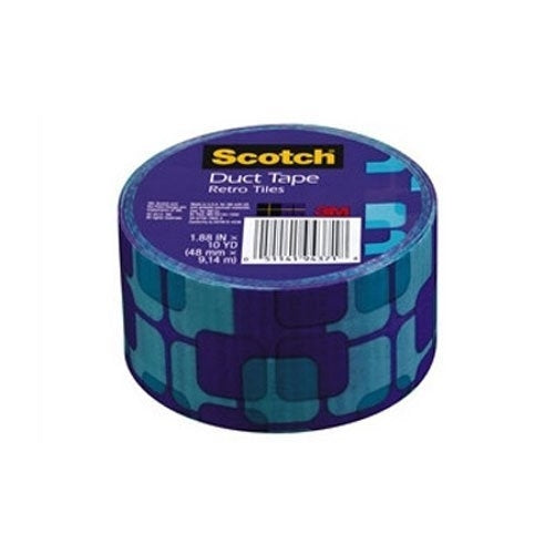 3M Duct Tape, Retro Tiles, 1.88-Inch by 10-Yard
