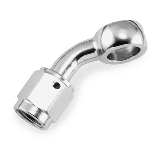 Goodridge Banjo Fitting 3/8 10MM W/45 DEG Bend Chrome