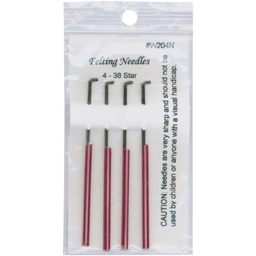 Wistyria Editions Felting Needles, 4-Pack