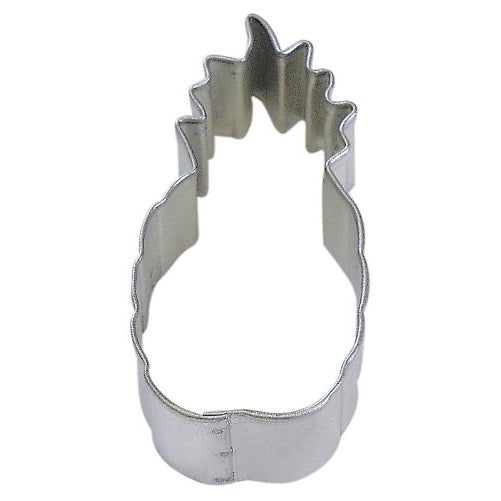 R&M Pineapple 3" Cookie Cutter in Durable, Economical, Tinplated Steel