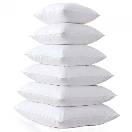 Square Pillow Form Insert Hypo-allergenic Made in USA (18" X 18")