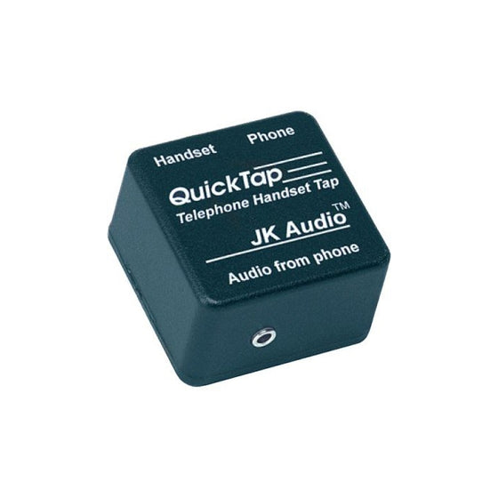JK Audio QT Quicktap Telephone Handset Audio Interface for conversation recording and monitoring