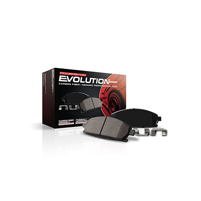 Power Stop (Z23-898) Z23 Evolution Sport Brake Pads, Rear