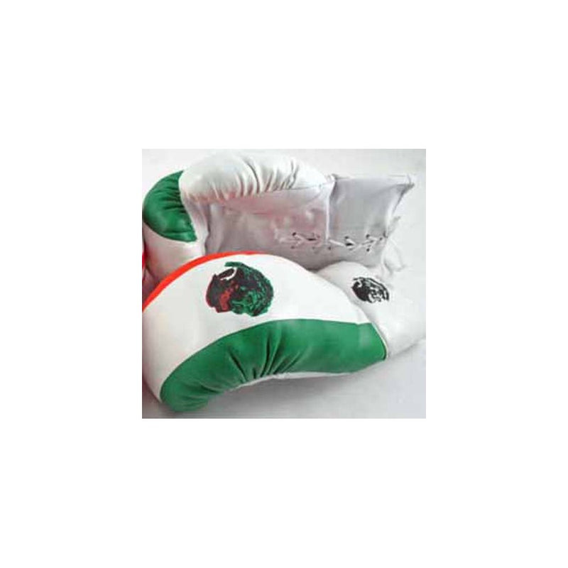 1 Pair of Adult 16oz Boxing Gloves Mexico Flag Boxer