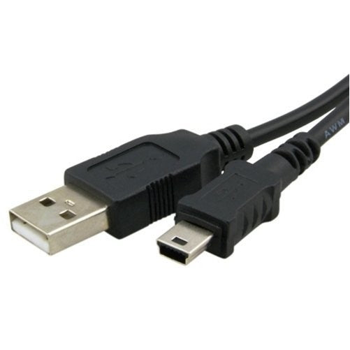 Power Supply Mini USB QAM0324-001, QAM0538-001, QAM0719-001 - Cable Cord Lead Wire Digital Camcorder Cable