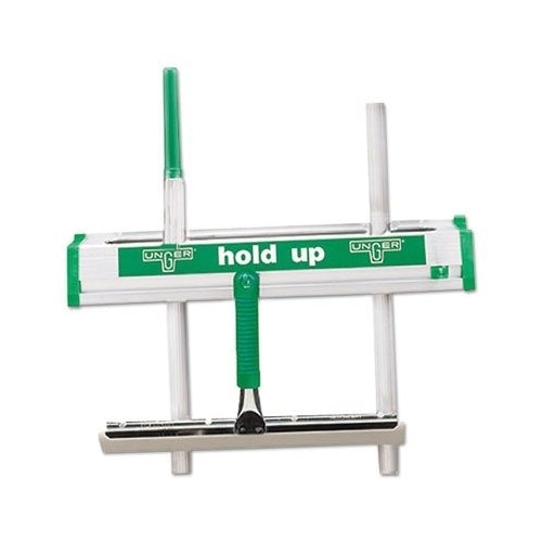 Unger HU450 18" Hold Up Aluminum Rubber Finger Tool Rack