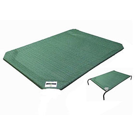 Coolaroo Elevated Pet Bed Replacement Cover Medium Brunswick Green