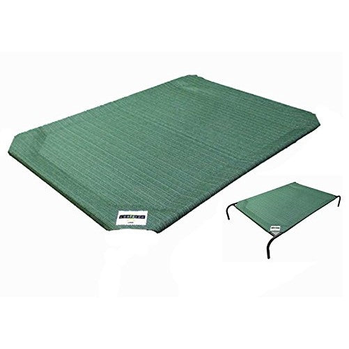 Coolaroo Elevated Pet Bed Replacement Cover Small Brunswick Green