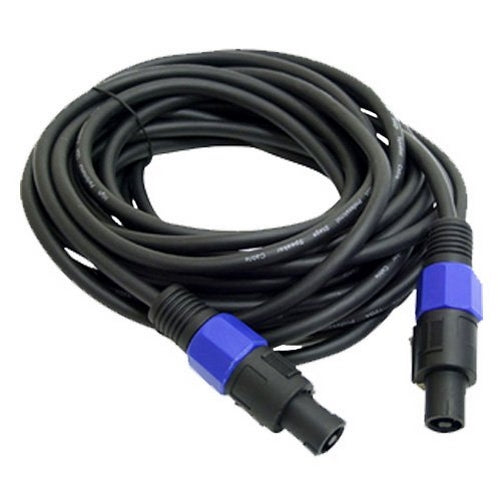 Mr. Dj CSMSM-25 Speakon Male to Speakon Male Speaker Cable (25 feet)