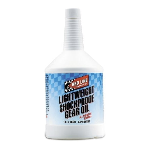 Red Line Lightweight Shockproof Gear Oil- Pack of 4 Quarts