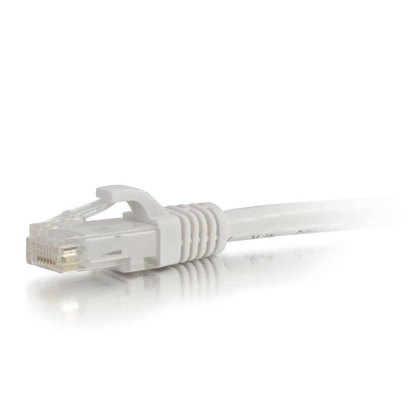 C2G/Cables to Go 27169 Cat6 Snagless Unshielded (UTP) Network Patch Cable, White (150 Feet/45.72 Meters)