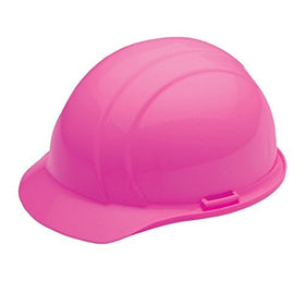 ERB 19769 Americana Cap Style Hard Hat with Slide Lock, Flourscent Pink