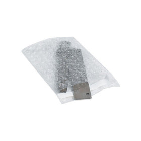 Aviditi BOBSC0405 Polyethylene Self-Seal Bubble Pouch, 5-1/2" Length x 4" Width, Clear (Case of 250)