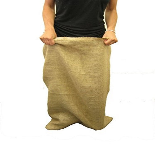 Burlap Potato Sacks 23x40, Pack 4