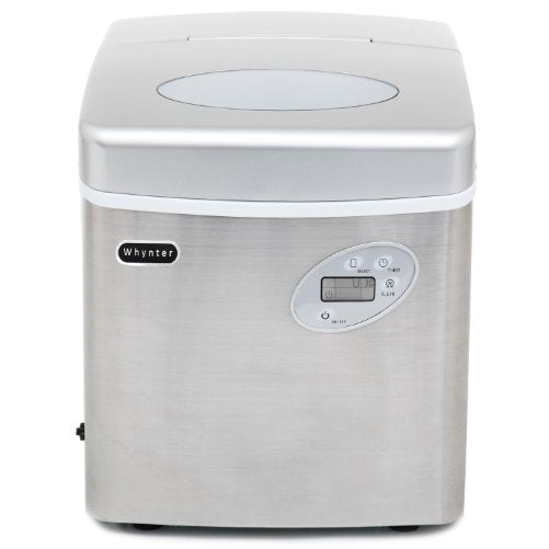 Whynter IMC-490SS Portable Ice Maker, 49-Pound, Stainless Steel