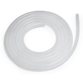 White SiliconeTubing, 1/2"ID, 3/4"OD, 1/8"Wall, 10' Length