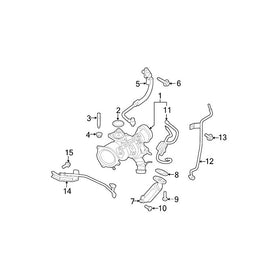 Ford BM5Z-9450-A, Turbocharger Gasket