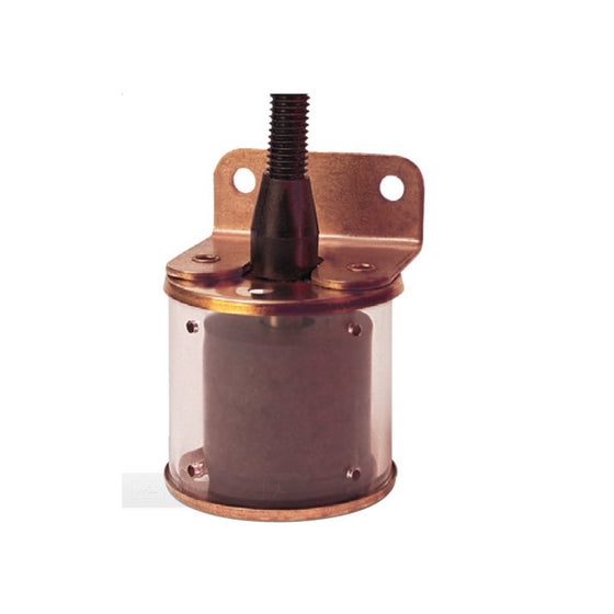 Gems Sensors 43760 Buna N Float Bracket Mounted Slosh Shield Single Point Level Switch, 1-7/8" Diameter, 1-3/8" Actuation Level, 20VA, SPST/Normally Close