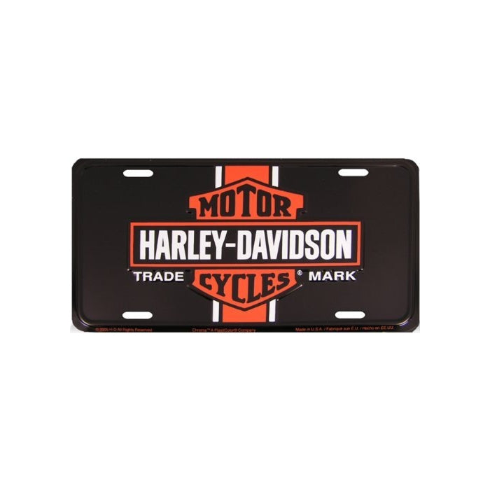 Harley Davidson Vintage Logo License Plate - #1941 by Chroma