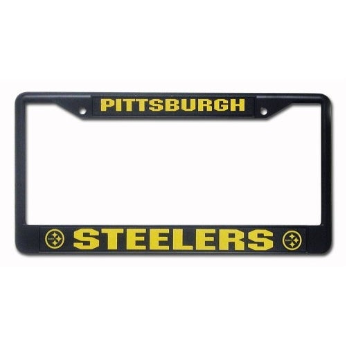 Pittsburgh Steelers Chrome Frame (Black)