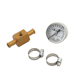 Mr. Gasket 1560 Fuel Pressure Gauge with In-Line Adapter