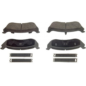 Wagner ThermoQuiet QC1109A Ceramic Disc Pad Set With Installation Hardware, Rear