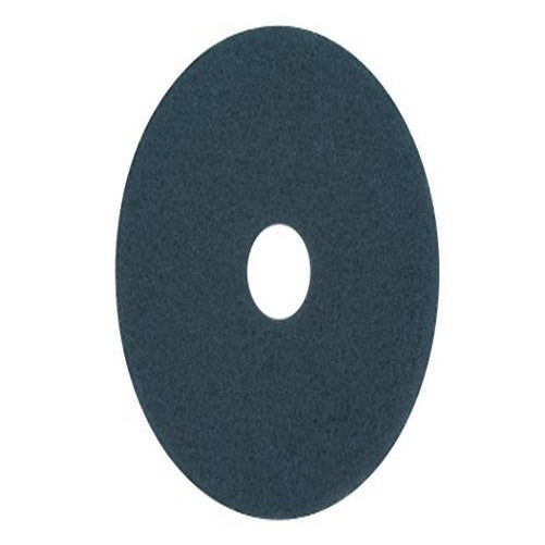 3M 08405 Cleaner Floor Pad 5300, 12" Diameter, Blue (Case of 5)