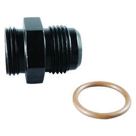 Fragola 495113-BL Black Size (-6 x 7/8-14 x 10) Radius O-Ring Fitting