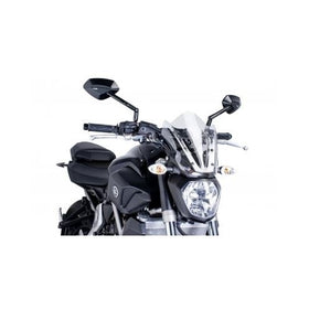 Puig 7015F Dark Smoke New Gen Sport Shield (Yamaha Fz-07 14'-17')