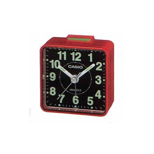 TQ140 Travel Alarm Clock - Red