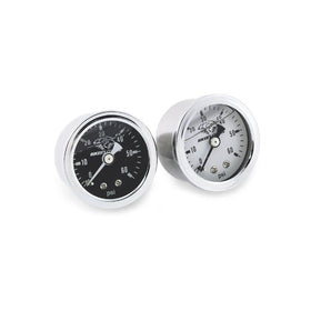 Biker's Choice LIQUID OIL PRESSURE GUAGE WHT BC00060