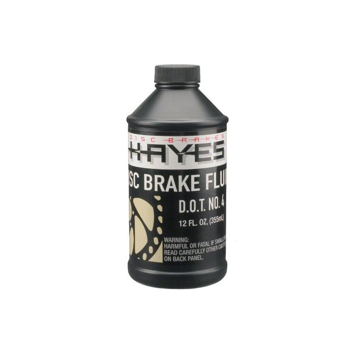 Hayes DOT-4 hydraulic brake fluid, 12oz bottle