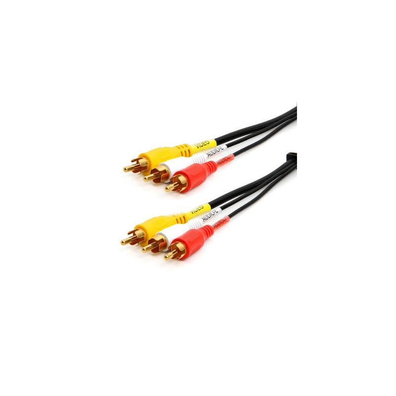 Parts Express A/V Patch Cable 6 ft. Gold Plated