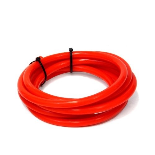 HPS (HTSVH4-RED) 4mm x 1' Silicone Vacuum Hose